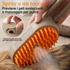 Spazzola a Vapore 3 in 1 per Cani e Gatti
